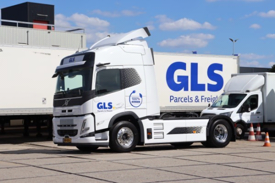 GLS Netherlands neemt eerste elektrische vrachtwagen in gebruik